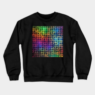 Rainbow waves Crewneck Sweatshirt